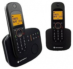 Радиотелефон Motorola D1012 с автоответчиком (две трубки)